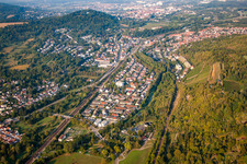 Pfinztalstr im Ortsteil Grötzingen in Karlsruhe im Bundesland Baden-Württemberg, Deutschland