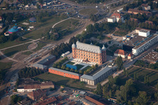 Karlsruhe, Schloss Gottesaue im Ortsteil Oststadt im Bundesland Baden-Württemberg, Deutschland