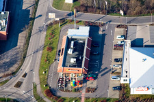 Mx Donald'S Filiale in der Kapellerstr in Bad Bergzabern im Bundesland Rheinland-Pfalz, Deutschland