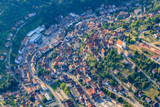 Altstadt um die Karlstr in Altensteig im Bundesland Baden-Württemberg, Deutschland