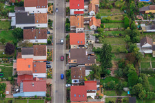 Waldstr in Kandel im Bundesland Rheinland-Pfalz, Deutschland aus der Luft