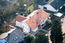 Drohnenaufname von Zeppelinstr in Kandel im Bundesland Rheinland-Pfalz, Deutschland