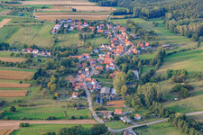 Gundershoffen aus Süden im Bundesland Bas-Rhin, Frankreich