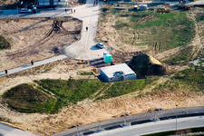 Neubaugebiet Am Höhenweg in Kandel im Bundesland Rheinland-Pfalz, Deutschland aus der Luft betrachtet