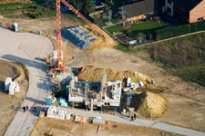 Neubaugebiet Am Höhenweg in Kandel im Bundesland Rheinland-Pfalz, Deutschland von der Drohne aus gesehen