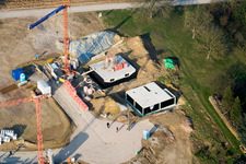 Drohnenbild von Neubaugebiet Am Höhenweg in Kandel im Bundesland Rheinland-Pfalz, Deutschland