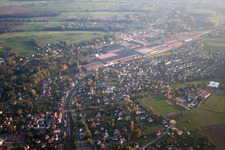 Reichshoffen im Bundesland Bas-Rhin, Frankreich aus der Drohnenperspektive