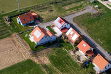 Am Narrenberg in Hergersweiler im Bundesland Rheinland-Pfalz, Deutschland aus der Vogelperspektive