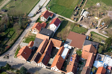 Billigheimer Weg in Hergersweiler im Bundesland Rheinland-Pfalz, Deutschland