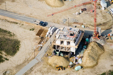 Luftbild von Neubaugebiet Am Höhenweg in Kandel im Bundesland Rheinland-Pfalz, Deutschland