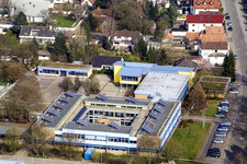 Luftbild von Realschule plus in Kandel im Bundesland Rheinland-Pfalz, Deutschland