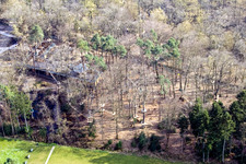 Luftbild von Funforest: Kletterpark Kandel an der Badalleé im Bundesland Rheinland-Pfalz, Deutschland