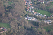Luftaufnahme von Weiler bei Wissembourg(Elsaß) im Bundesland Bas-Rhin, Frankreich