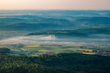 Schrägluftbild von OPTERRA Wössingen in Walzbachtal im Bundesland Baden-Württemberg, Deutschland