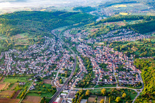 Luftbild von Ortsteil Söllingen in Pfinztal im Bundesland Baden-Württemberg, Deutschland