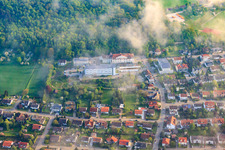 Vulpius Klinik unter Wolken in Bad Rappenau im Bundesland Baden-Württemberg, Deutschland