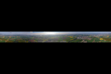 Panorama in Rottendorf im Bundesland Bayern, Deutschland