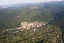 Waldprechtsweier aus Westen in Malsch im Bundesland Baden-Württemberg, Deutschland von oben gesehen
