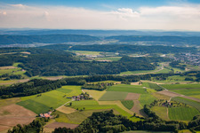 Ortsteil Mahlspüren im Tal in Stockach im Bundesland Baden-Württemberg, Deutschland