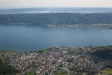 Ortskern am Uferbereich des Bodensee im Ortsteil Bodman in Bodman-Ludwigshafen im Bundesland Baden-Württemberg, Deutschland