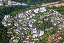 Stadtrand und Außenbezirks- Wohngebiete in Überlingen im Bundesland Baden-Württemberg, Deutschland