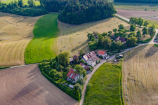Im ZInken im Ortsteil Taisersdorf in Owingen im Bundesland Baden-Württemberg, Deutschland