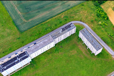 Bördering im Ortsteil Schneidlingen in Hecklingen im Bundesland Sachsen-Anhalt, Deutschland