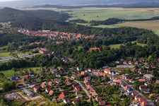 Luftbild von Ortsteil Langenstein in Halberstadt im Bundesland Sachsen-Anhalt, Deutschland