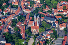 Liebfrauenkirche von Osten in Halberstadt im Bundesland Sachsen-Anhalt, Deutschland