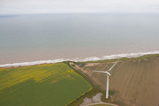 Luftbild von Out Newton im Bundesland England, Großbritanien