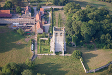 Watten im Bundesland Nord, Frankreich vom Flugzeug aus