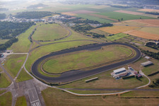 Luftbild von Flugplatz St. Omer in Longuenesse im Bundesland Pas-de-Calais, Frankreich