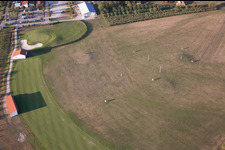Drohnenaufname von Golfclub Urloffen in Appenweier im Bundesland Baden-Württemberg, Deutschland