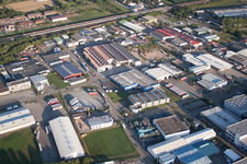 Luftbild von Appenweier, Industriegebiet im Bundesland Baden-Württemberg, Deutschland