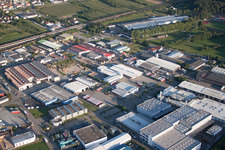 Luftaufnahme von Appenweier, Industriegebiet im Bundesland Baden-Württemberg, Deutschland