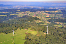 Windkraftanlagen des Windpark Freiamt im Ortsteil Brettental im Bundesland Baden-Württemberg, Deutschland