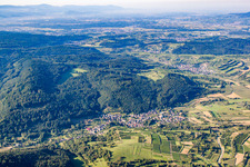 Luftbild von Ortsteil Bleichheim in Herbolzheim im Bundesland Baden-Württemberg, Deutschland