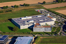 Luftaufnahme von DBK David + Baader GmbH in Rülzheim im Bundesland Rheinland-Pfalz, Deutschland