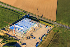 Neubau der TRANSAC Intern. Speditionsgesellschaft mbH in Rülzheim im Bundesland Rheinland-Pfalz, Deutschland