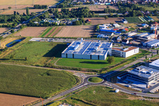 DBK David + Baader GmbH in Rülzheim im Bundesland Rheinland-Pfalz, Deutschland von oben