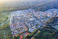 Schrägluftbild von Buchstr in Jockgrim im Bundesland Rheinland-Pfalz, Deutschland