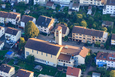 Katholische Kirche in Ispringen im Bundesland Baden-Württemberg, Deutschland