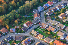 Drohnenaufname von Südring in Rülzheim im Bundesland Rheinland-Pfalz, Deutschland