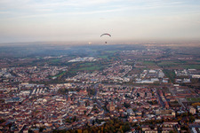 Landau in der Pfalz im Bundesland Rheinland-Pfalz, Deutschland aus der Vogelperspektive