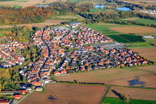 Luftbild von Hauptstr in Kuhardt im Bundesland Rheinland-Pfalz, Deutschland