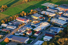 Industriegebiet Am Gäxwald mit WiMo Antennen und Elektronik GmbH in Herxheim bei Landau im Bundesland Rheinland-Pfalz, Deutschland