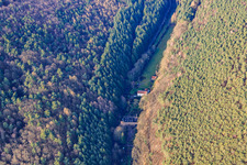 Luftbild von Stiftung Hainbachtal in Gleisweiler im Bundesland Rheinland-Pfalz, Deutschland