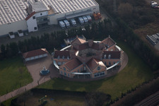 Landau Nord in Landau in der Pfalz im Bundesland Rheinland-Pfalz, Deutschland aus der Drohnenperspektive