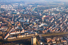 Rastatt im Bundesland Baden-Württemberg, Deutschland aus der Luft betrachtet