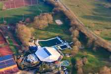 Veranstaltungshalle beim Cuppamare in Kuppenheim im Bundesland Baden-Württemberg, Deutschland